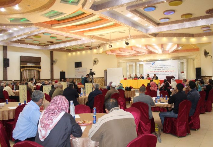 جلسة استماع جماهيري بعنوان بلدية جباليا النزلة أثناء وبعد الحرب