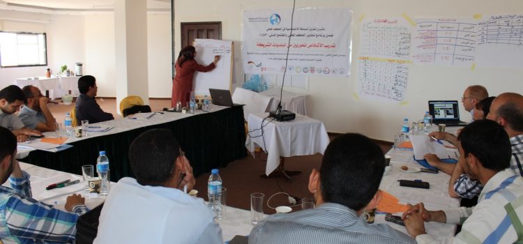 الحياة والأمل تختتم تدريب الأشخاص المحوريين في البلديات الشريكة